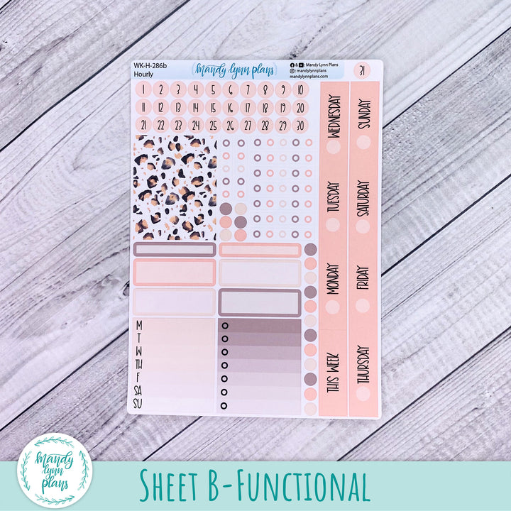 EC Hourly Weekly Kit || Blush and Spice || WK-H-286