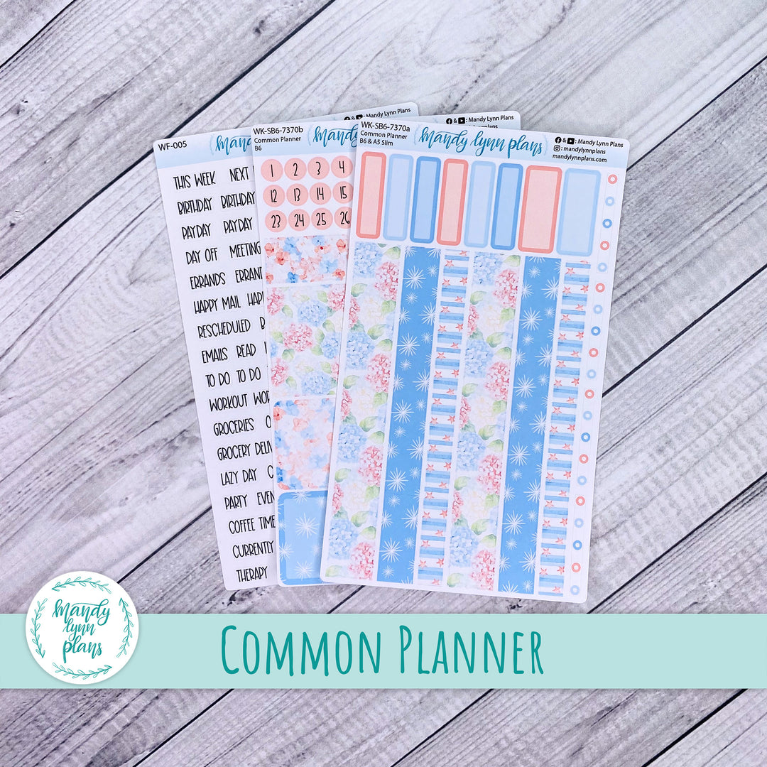 Weekly Kit || Sterling Ink Common Planners || Patriotic Posy || 370