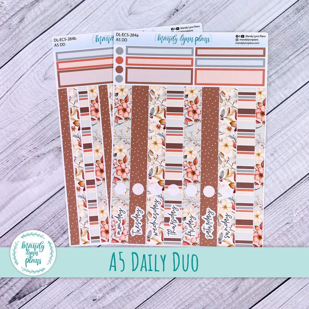 EC A5 Daily Duo Kit || Autumn Blooms || DL-EC5-284