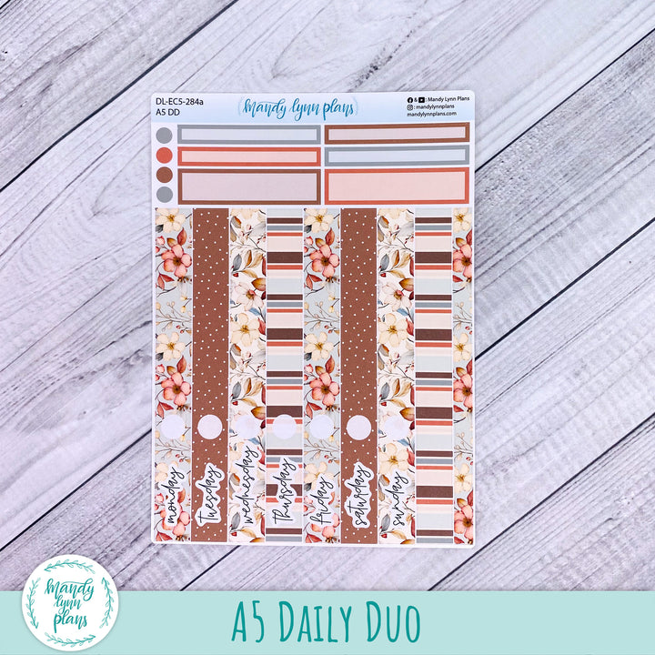 EC A5 Daily Duo Kit || Autumn Blooms || DL-EC5-284