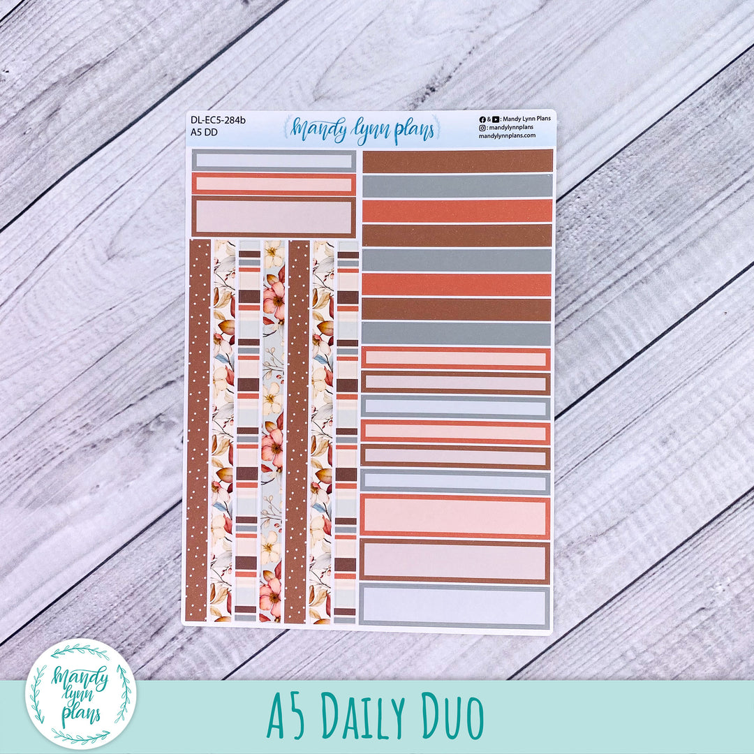 EC A5 Daily Duo Kit || Autumn Blooms || DL-EC5-284