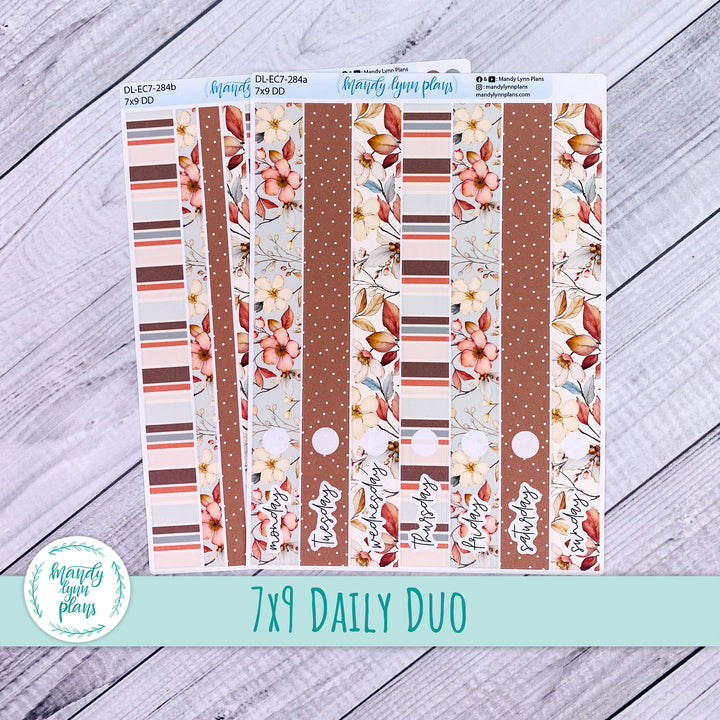 EC 7x9 Daily Duo Kit || Autumn Blooms || DL-EC7-284