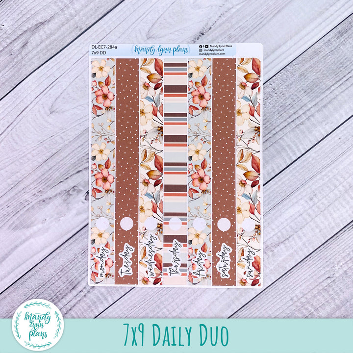 EC 7x9 Daily Duo Kit || Autumn Blooms || DL-EC7-284