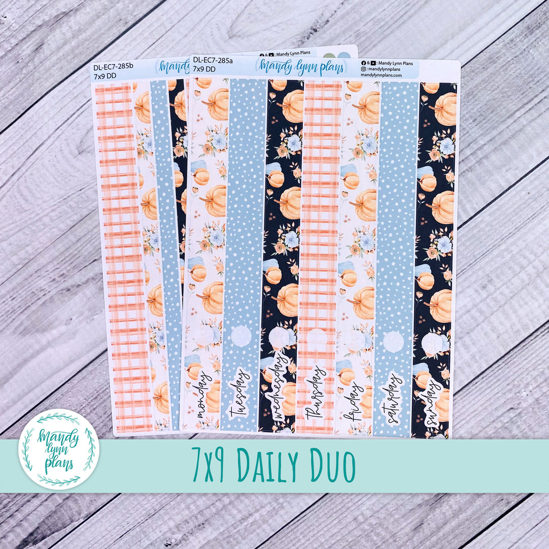 EC 7x9 Daily Duo Kit ||  Pumpkin Floral || DL-EC7-285