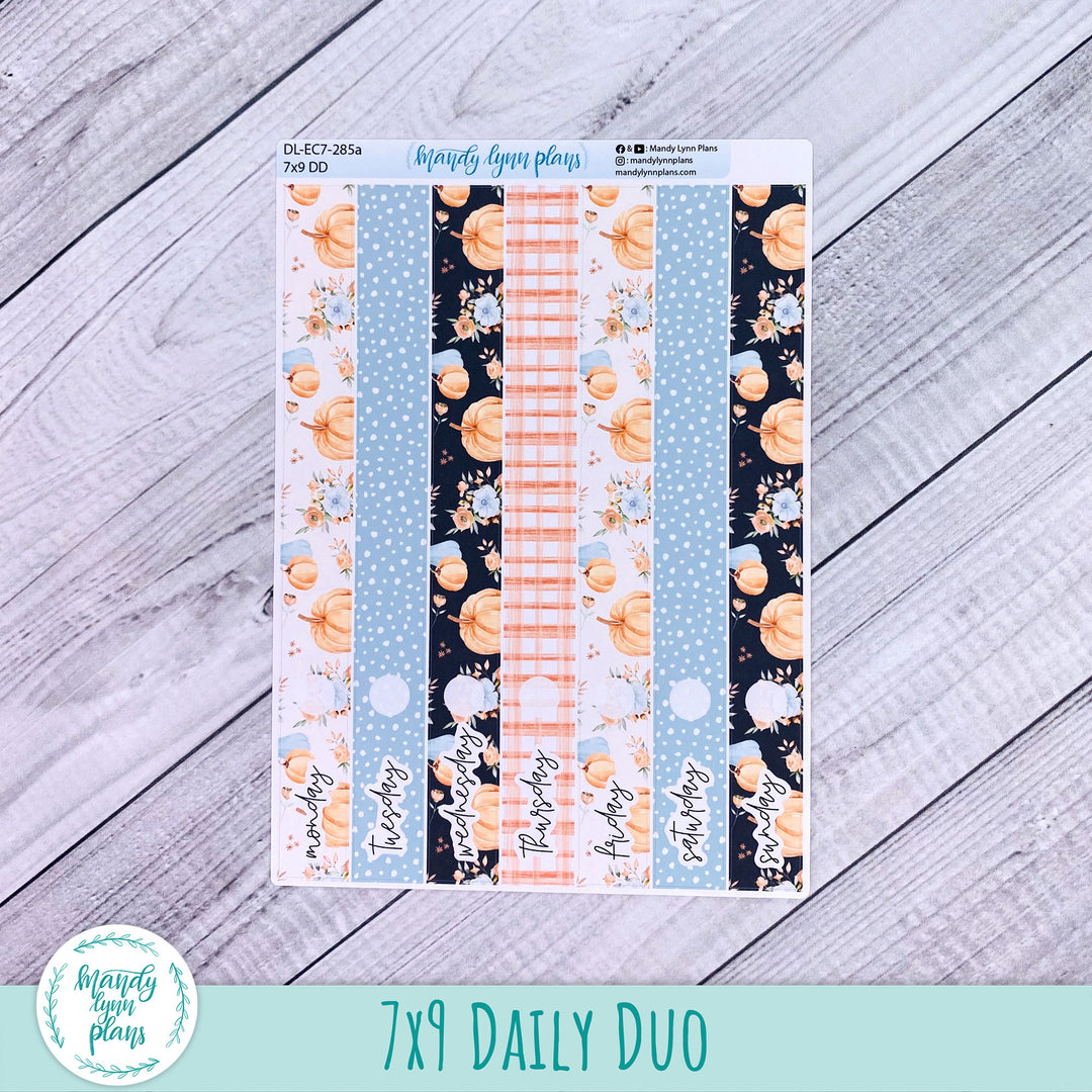 EC 7x9 Daily Duo Kit ||  Pumpkin Floral || DL-EC7-285