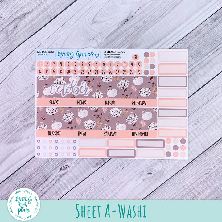 EC A5 October Monthly Kit || Blush and Spice || MK-EC5-286