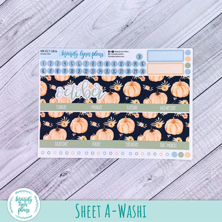 EC 7x9 October Monthly Kit || Pumpkin Floral || MK-EC7-285