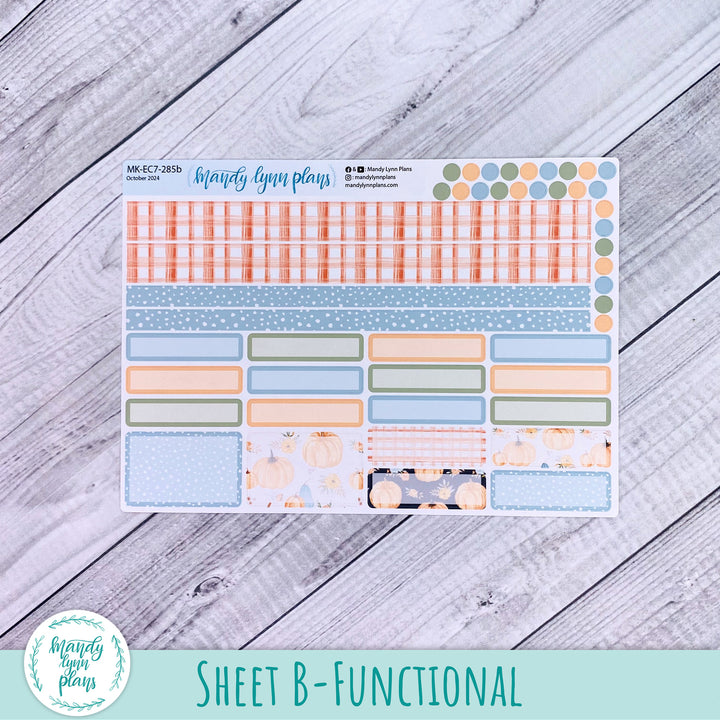 EC 7x9 October Monthly Kit || Pumpkin Floral || MK-EC7-285