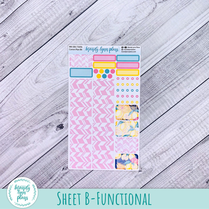 July 2026 or Any Month Monthly Kit || Sterling Ink A5, A5 Slim, B6, B6 Slim, N1, N2 Common Planner || Vibrant Lemonade || 369
