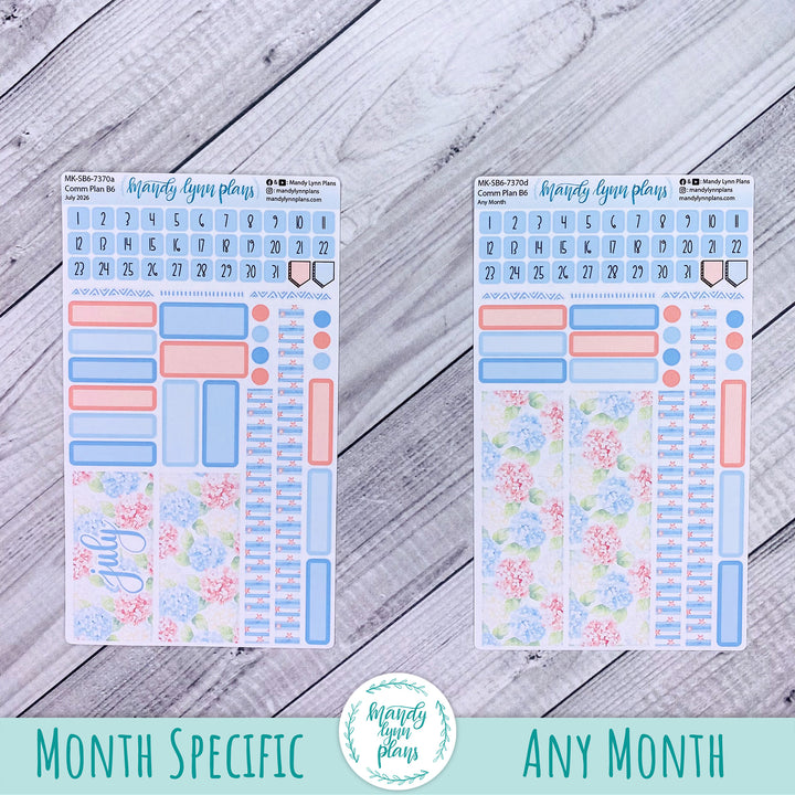 July 2026 or Any Month Monthly Kit || Sterling Ink A5, A5 Slim, B6, B6 Slim, N1, N2 Common Planner || Patriotic Posy || 370