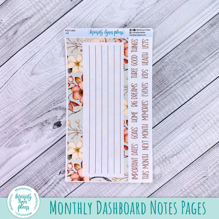 October EC 7x9 Dashboard Kit || Autumn Blooms || R-EC7-284