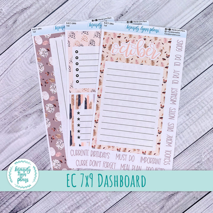 October EC 7x9 Dashboard Kit || Blush and Spice || R-EC7-286