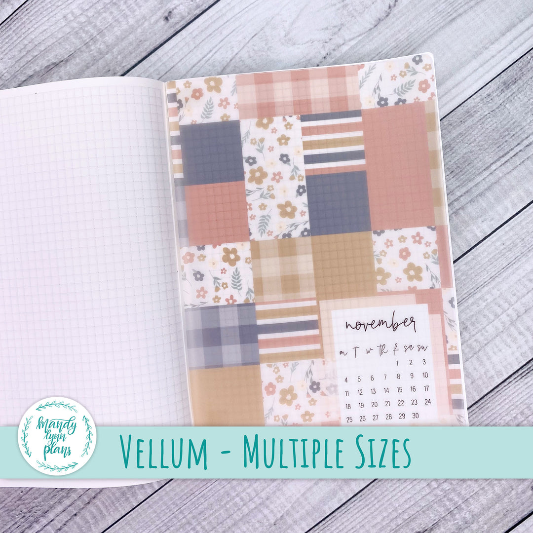 Patchwork Quilt Vellum || 287