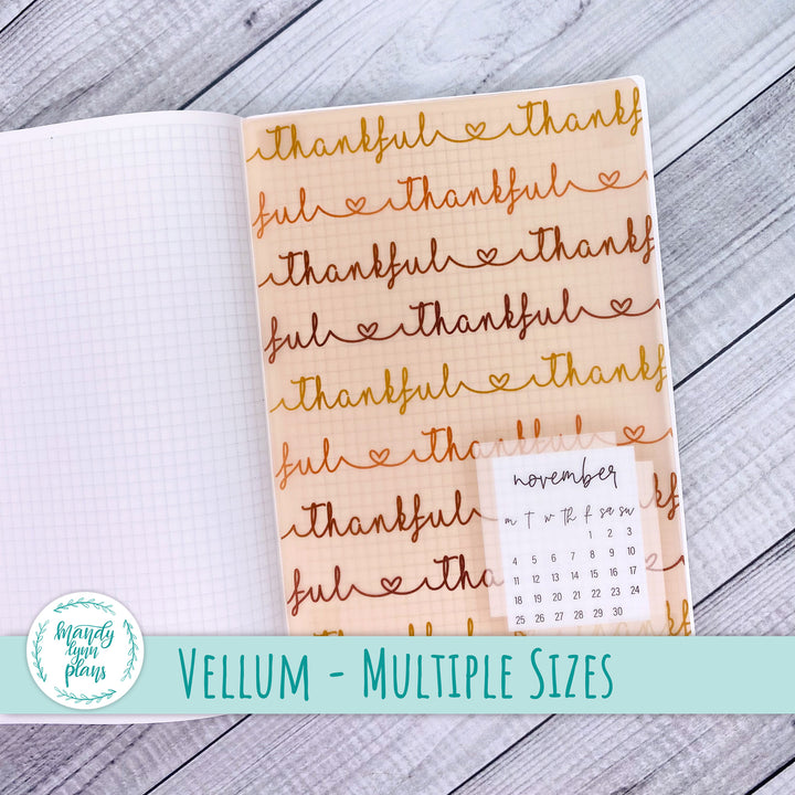 Thankful Vellum || 288