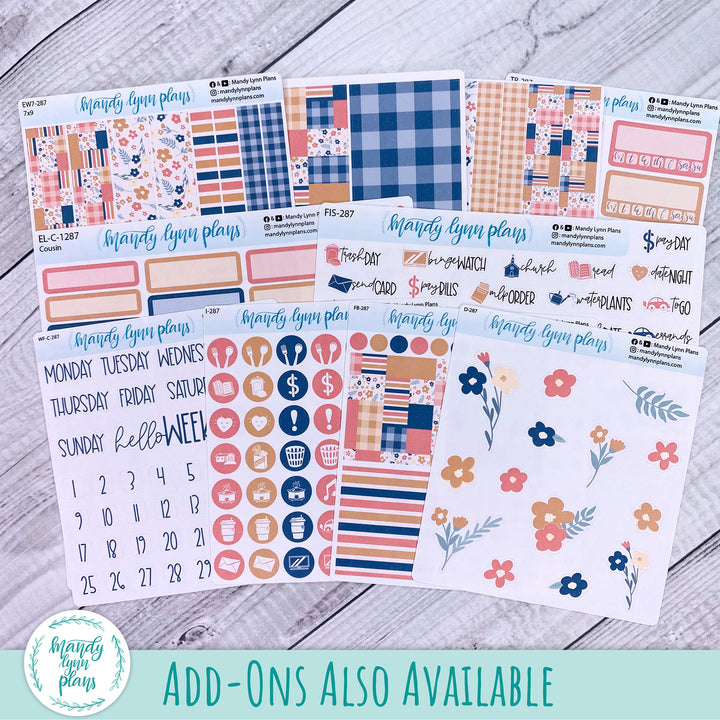 November Common Planner Dashboard || Patchwork Quilt || 287