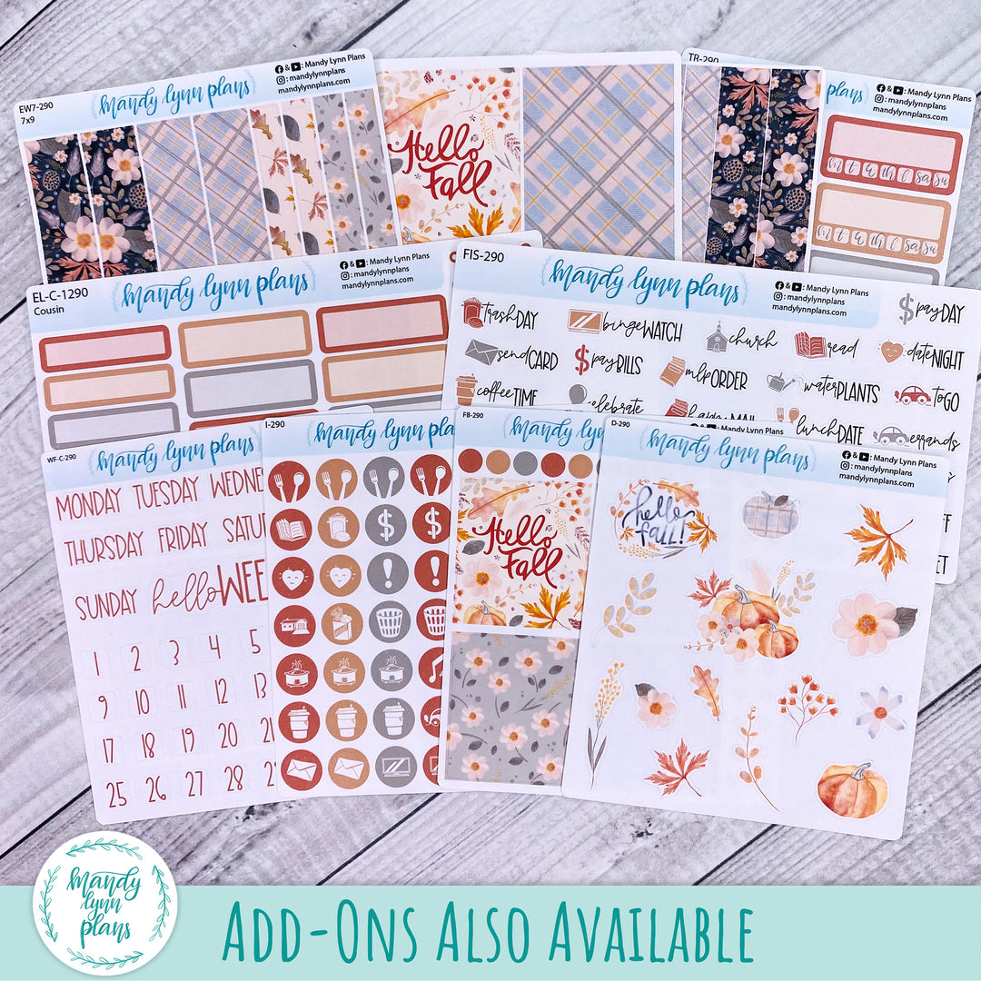 2024  Wonderland 222 Weekly Kit || Hello Fall || 290