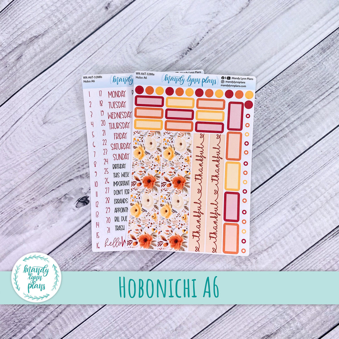 Hobonichi A6 Weekly Kit || Thankful || WK-A6T-3288