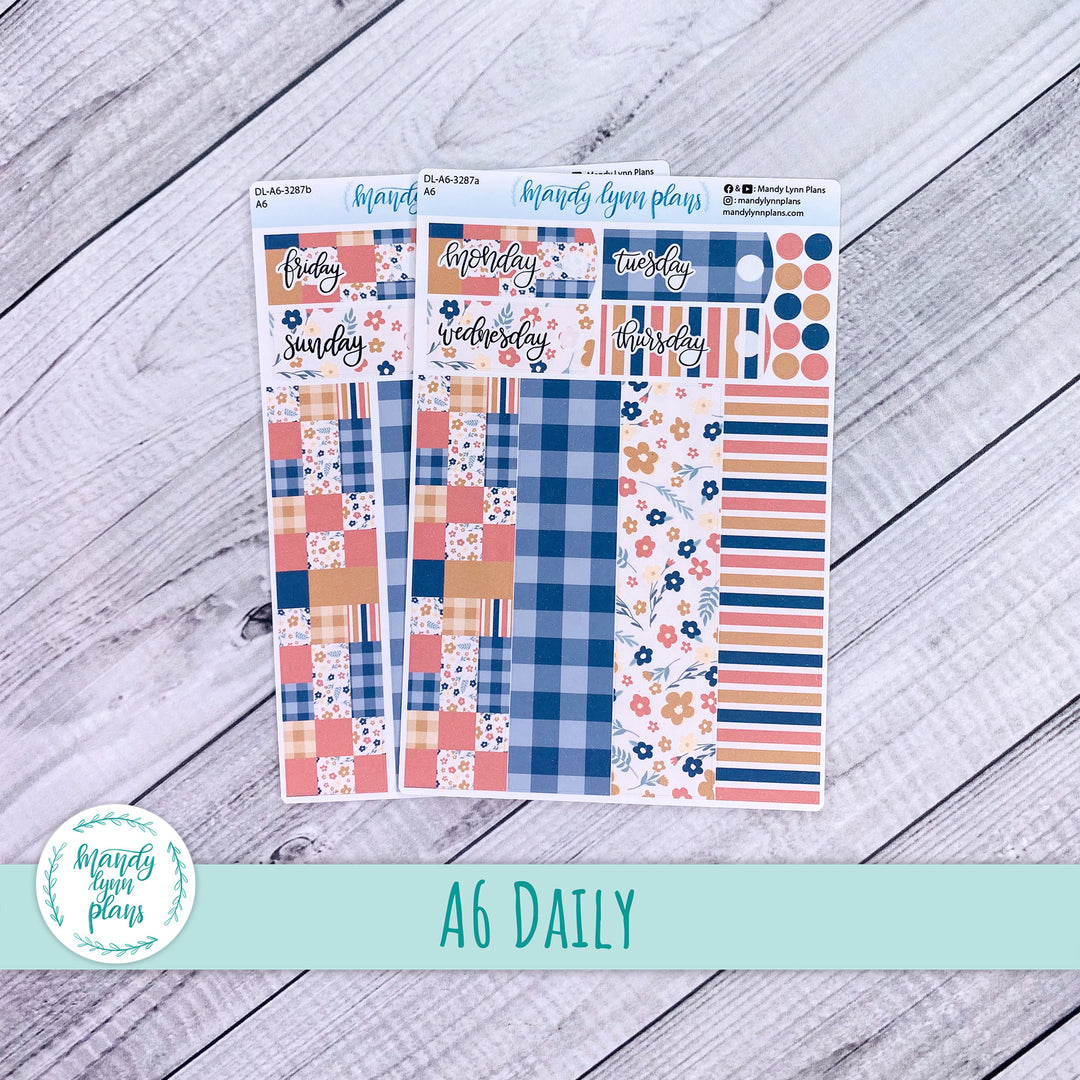 A6 Daily Kit || Patchwork Quilt || DL-A6-3287