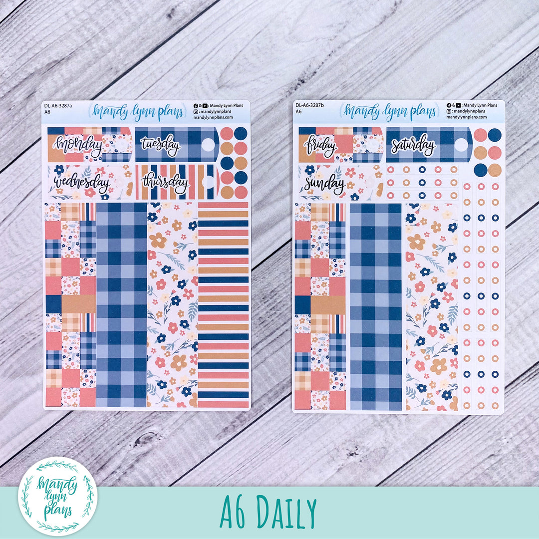 A6 Daily Kit || Patchwork Quilt || DL-A6-3287