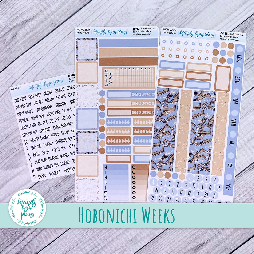 Hobonichi Weeks Weekly Kit || Fall Boots || WK-W-2289