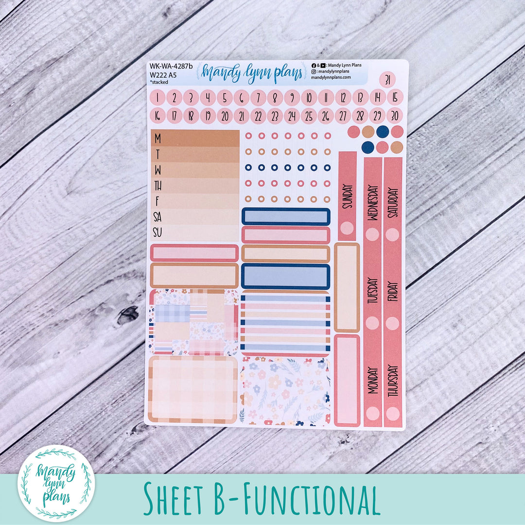 2024  Wonderland 222 Weekly Kit || Patchwork Quilt || 287