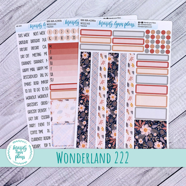 2024  Wonderland 222 Weekly Kit || Hello Fall || 290