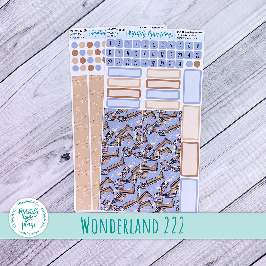 2024 Any Month Wonderland 222 Monthly Kit || Fall Boots || 289