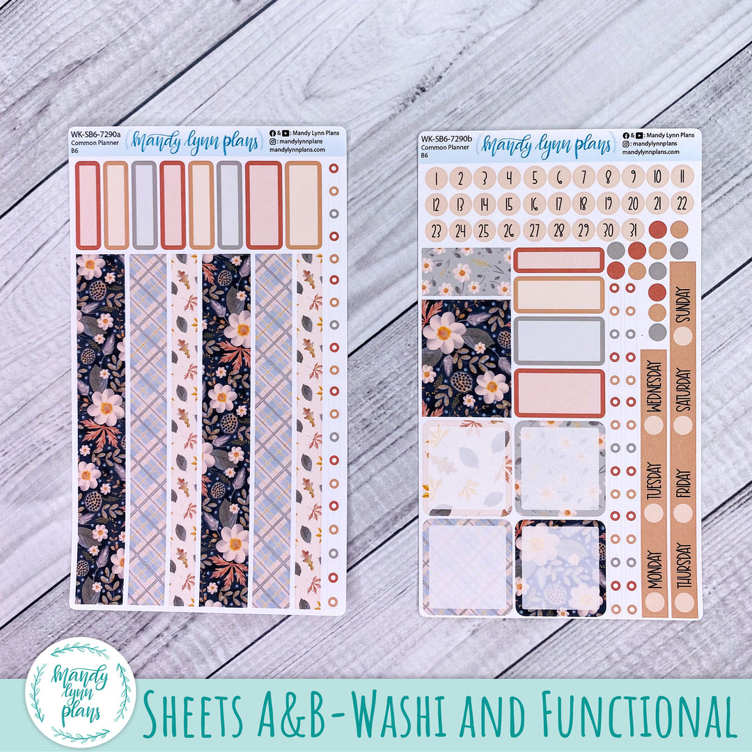 A5, B6, N1 & N2 Common Planner Weekly Kit || Hello Fall || 290