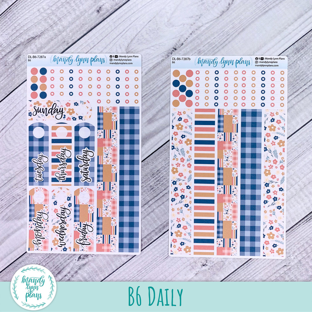 B6 Daily Kit || Patchwork Quilt || DL-B6-7287