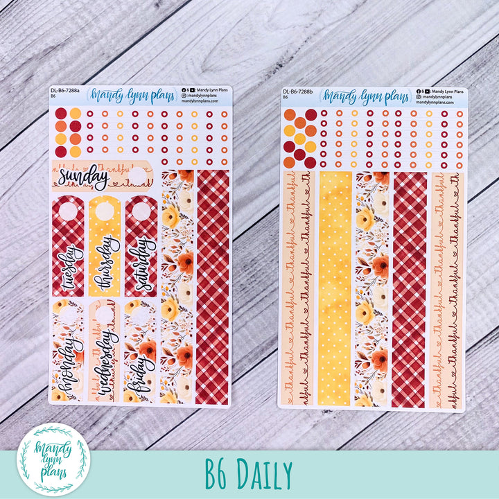 B6 Daily Kit || Thankful || DL-B6-7288