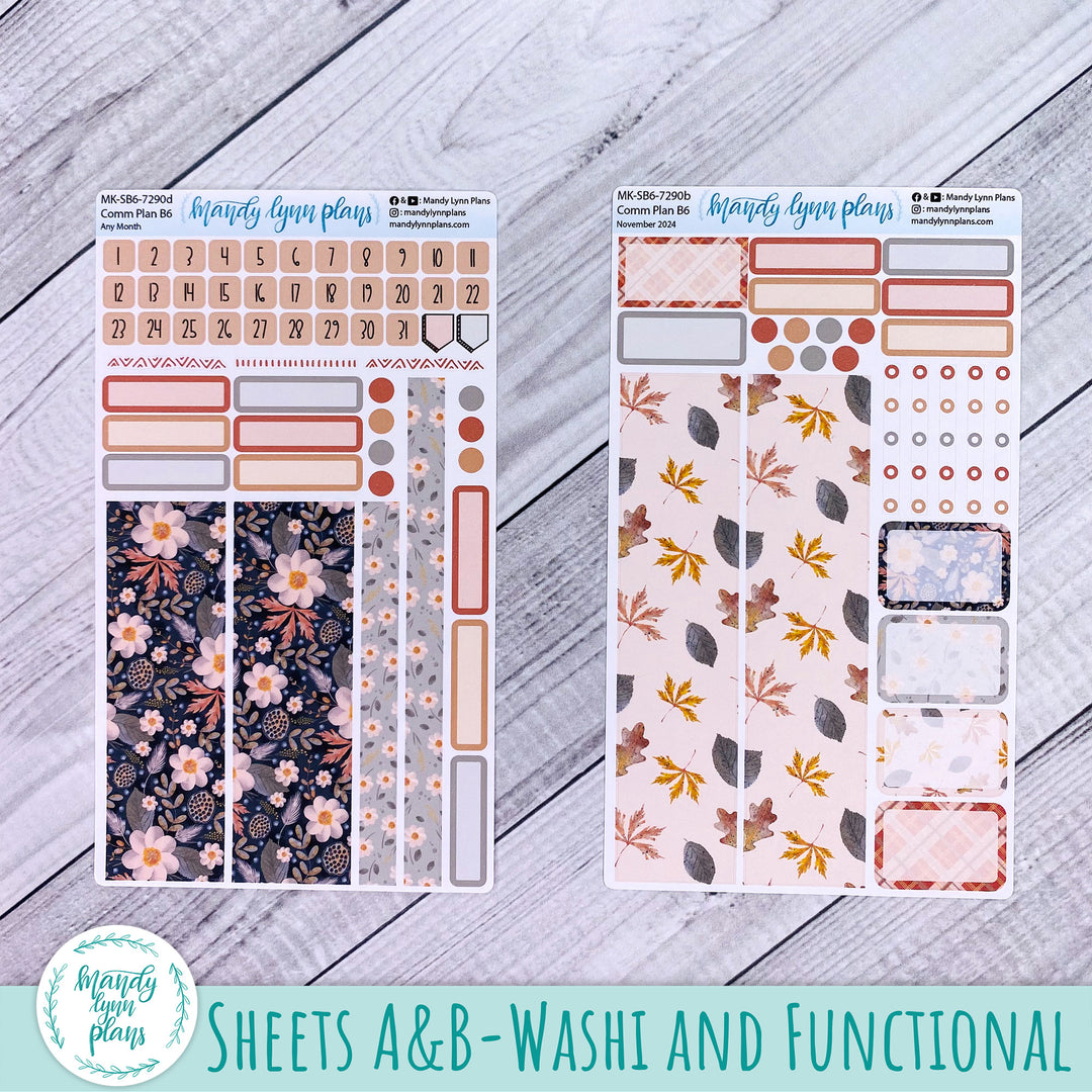 Any Month Common Planner Monthly Kit || Hello Fall || 290