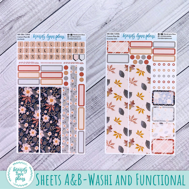 Any Month Common Planner Monthly Kit || Hello Fall || 290