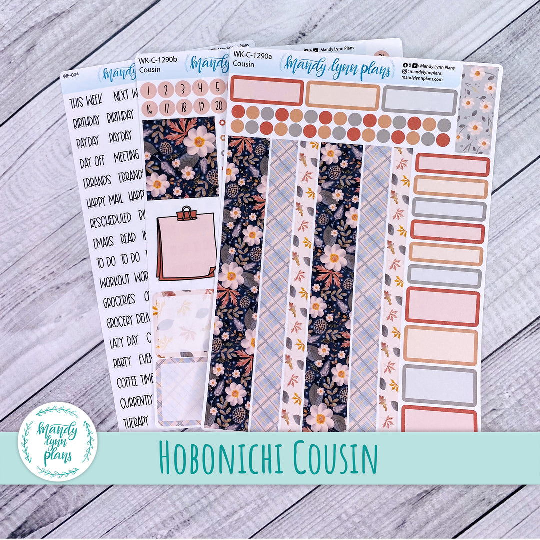 Hobonichi Cousin Weekly Kit || Hello Fall || WK-C-1290