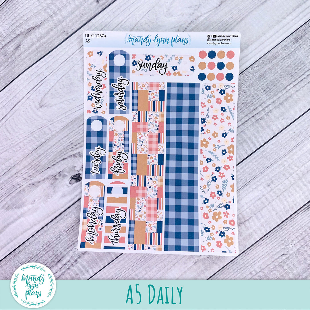 A5 Daily Kit || Patchwork Quilt || DL-C-1287