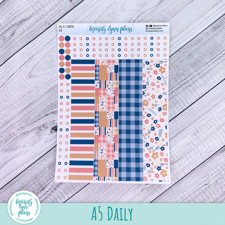 A5 Daily Kit || Patchwork Quilt || DL-C-1287