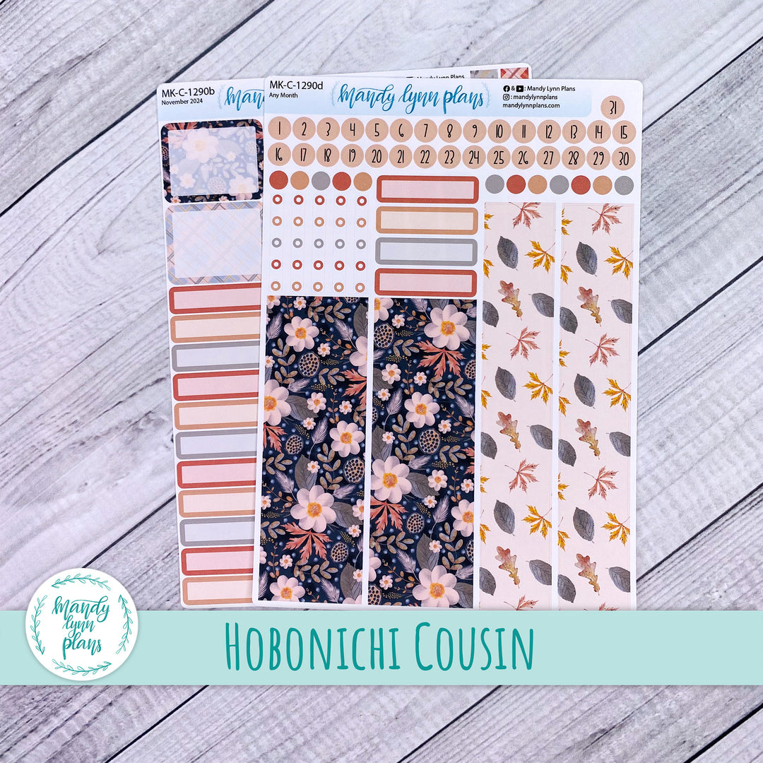 Any Month Hobonichi Cousin Monthly Kit || Hello Fall || MK-C-1290