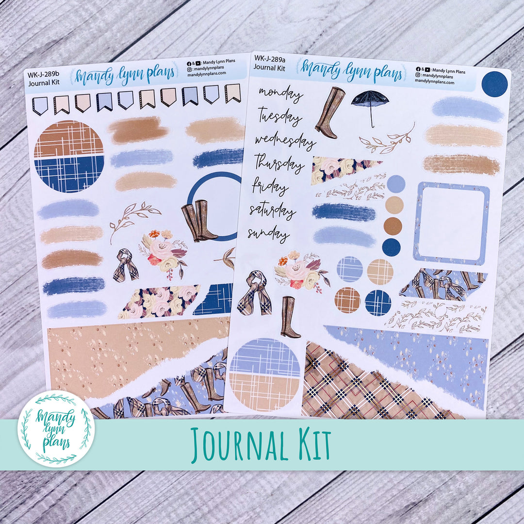 Fall Boots Journal Kit || WK-J-289