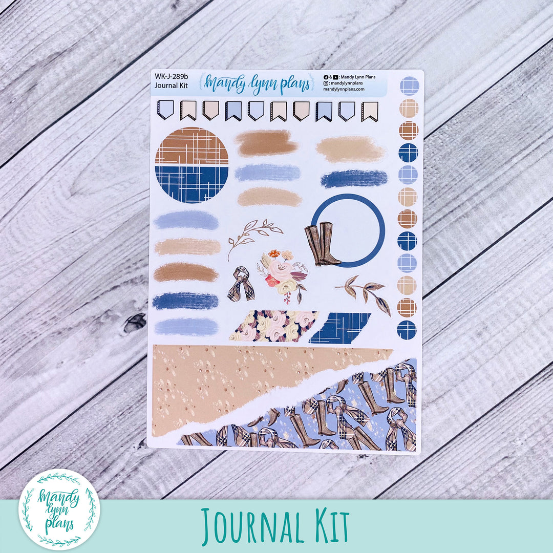 Fall Boots Journal Kit || WK-J-289