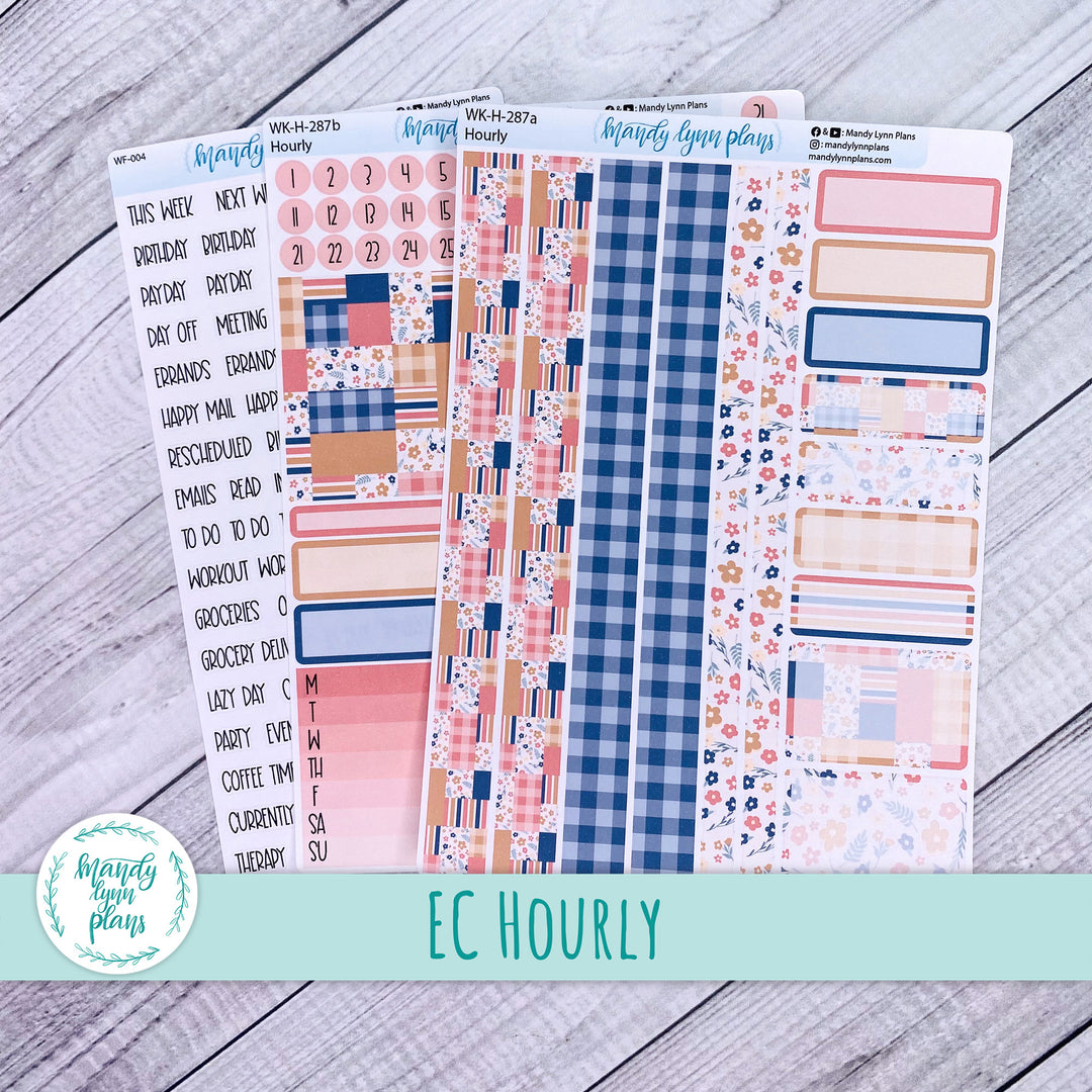 EC Hourly Weekly Kit || Patchwork Quilt || WK-H-287