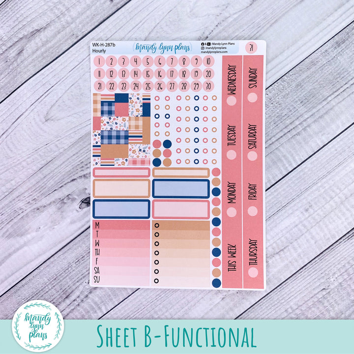 EC Hourly Weekly Kit || Patchwork Quilt || WK-H-287