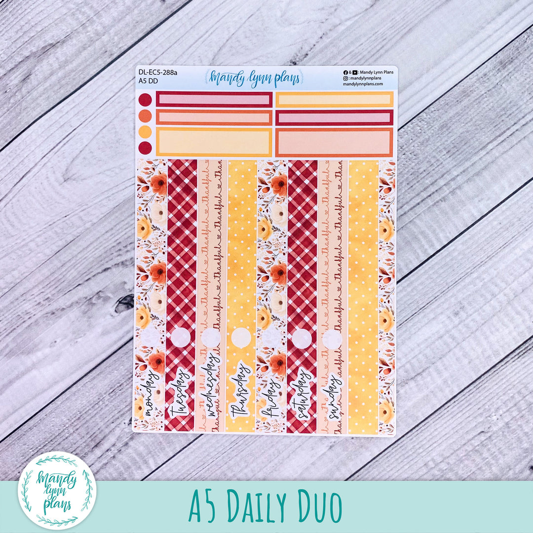 EC A5 Daily Duo Kit || Thankful || DL-EC5-288