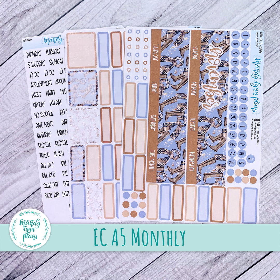 EC A5 November Monthly Kit || Fall Boots || MK-EC5-289