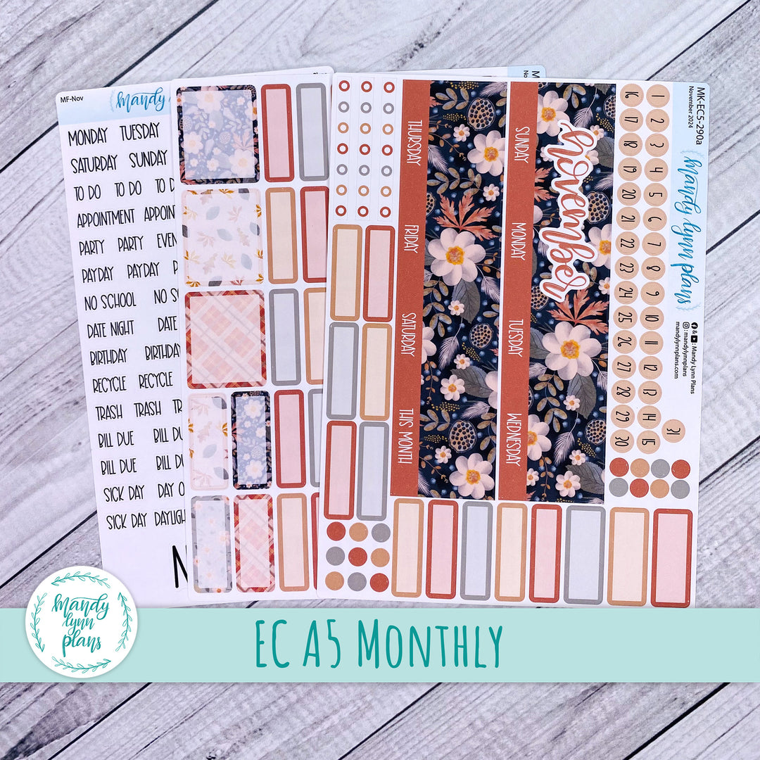 EC A5 November Monthly Kit || Hello Fall || MK-EC5-290