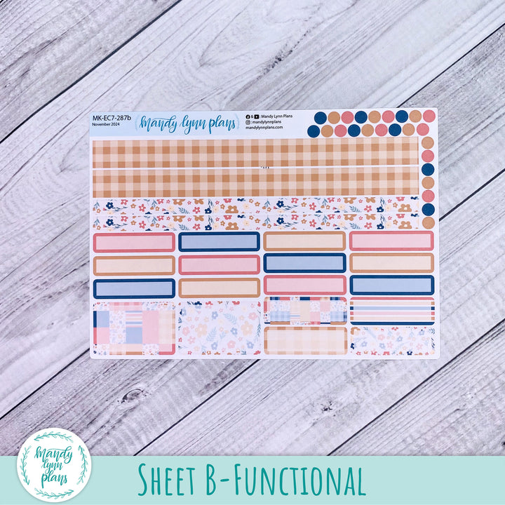 EC 7x9 November Monthly Kit || Patchwork Quilt || MK-EC7-287