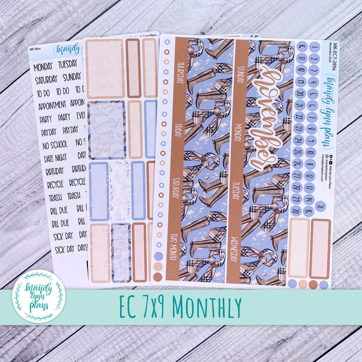 EC 7x9 November Monthly Kit || Fall Boots || MK-EC7-289