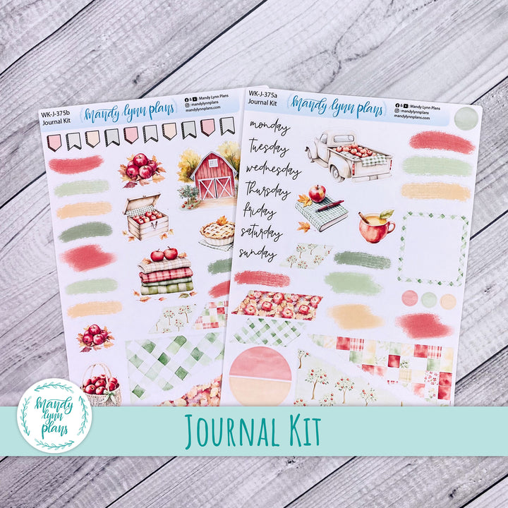 Falling Apples Journal Kit || WK-J-375