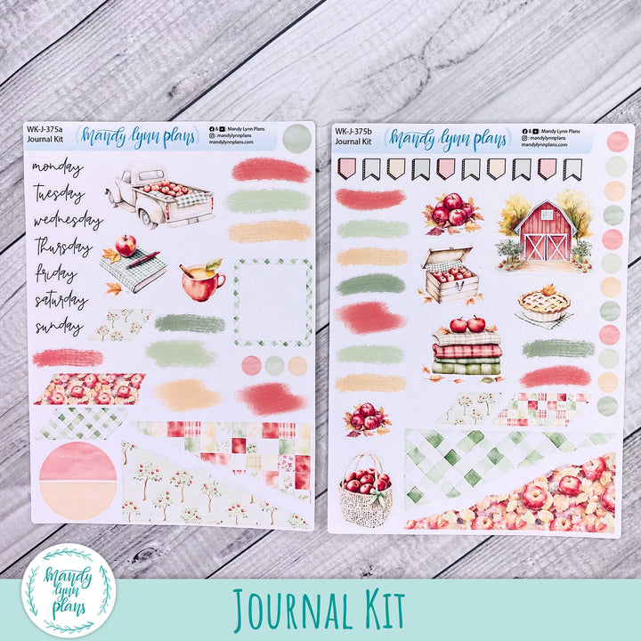 Falling Apples Journal Kit || WK-J-375