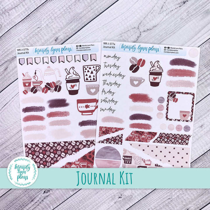 Coffee Lover Journal Kit || WK-J-377