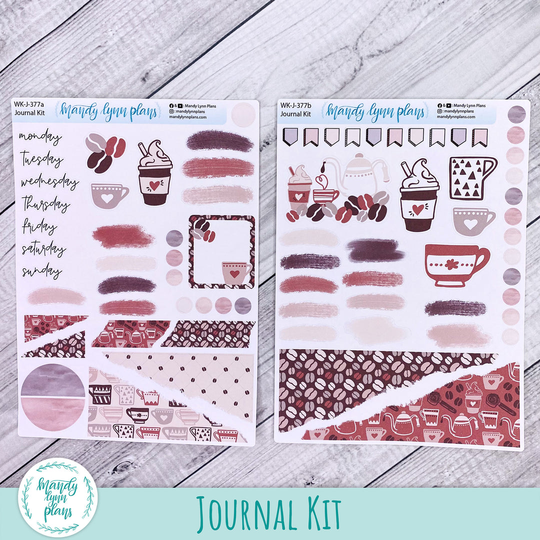 Coffee Lover Journal Kit || WK-J-377