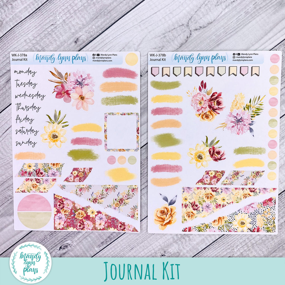 Marigold Dreams Journal Kit || WK-J-378